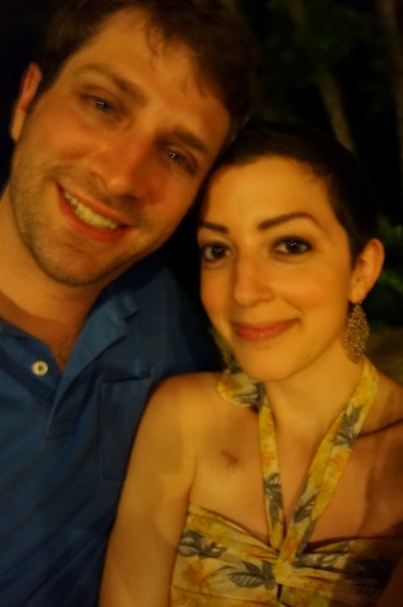 Two very relaxed people.