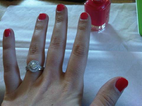 My sis bought my this nail polish during chemo. It's called "Enuff is enuff."