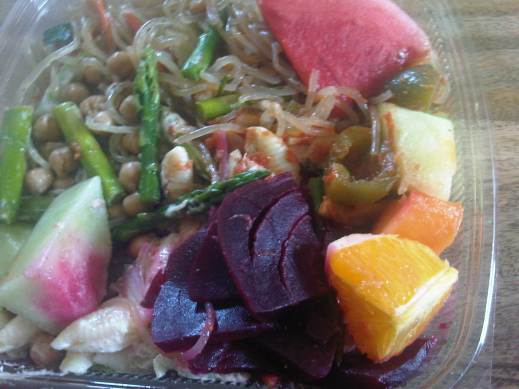 One thing that just kept on going was my appetite. So much food, all the time.